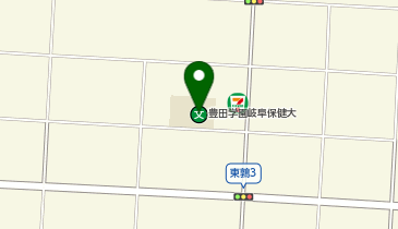 私立豊田学園岐阜保健大学の地図画像