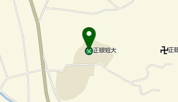 私立正眼短期大学の地図画像