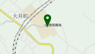 岐阜県立恵那農業高校の地図画像