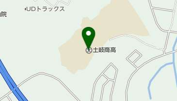 岐阜県立土岐商業高校の地図画像