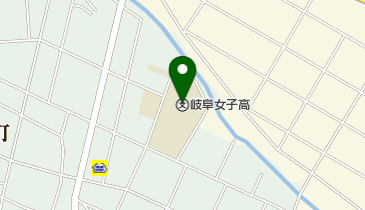 私立岐阜女子高校の地図画像