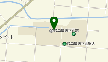 私立岐阜聖徳学園高校の地図画像