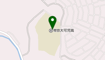 私立帝京大学可児高校の地図画像