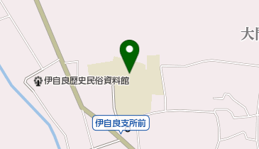 山県市立伊自良中学校の地図画像