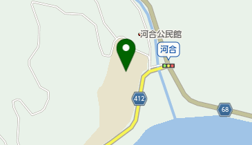 恵那市立恵那北中学校の地図画像