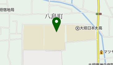 大垣市立北中学校の地図画像