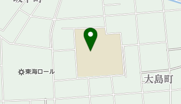 大垣市立星和中学校の地図画像
