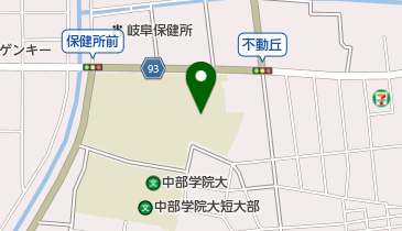 各務原市立桜丘中学校の地図画像