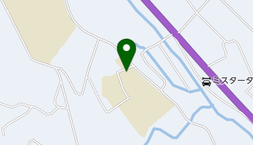 中津川市立加子母中学校の地図画像