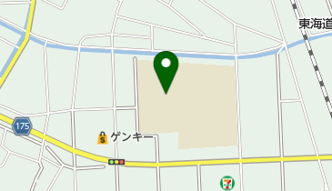 岐南町立岐南中学校の地図画像