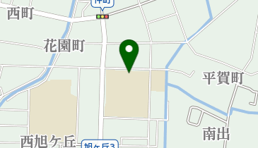 関市立旭ケ丘中学校の地図画像