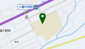 郡上市立八幡中学校の地図画像