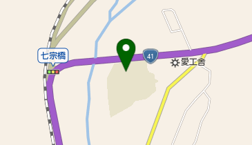 七宗町立七宗中学校の地図画像