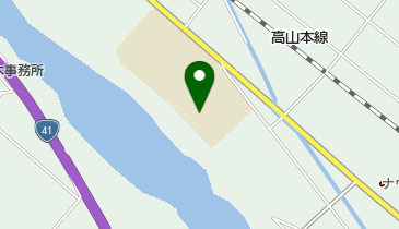 飛騨市立古川中学校の地図画像