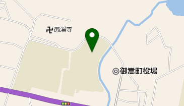 御嵩町立向陽中学校の地図画像