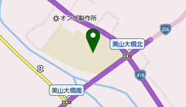 山県市立美山中学校の地図画像