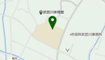 関市立武芸川中学校の地図画像