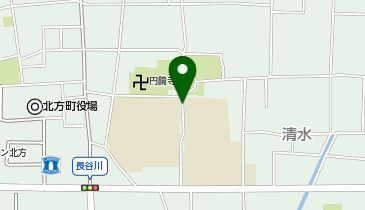 北方町立北学園の地図画像