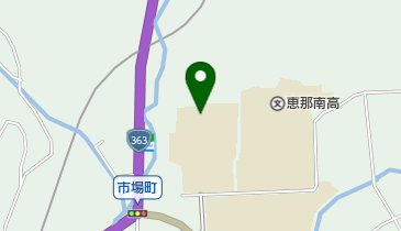 恵那市立明智小学校の地図画像