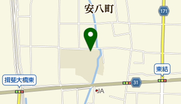 安八町立結小学校の地図画像