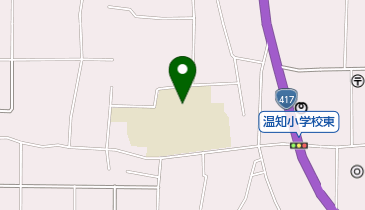 池田町立温知小学校の地図画像