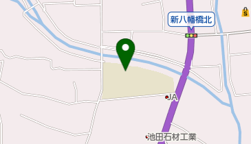 池田町立八幡小学校の地図画像