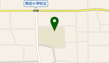 本巣市立席田小学校の地図画像