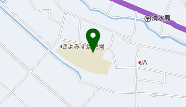 揖斐川町立清水小学校の地図画像