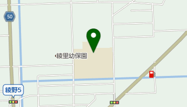 大垣市立綾里小学校の地図画像