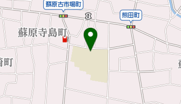 各務原市立蘇原第一小学校の地図画像