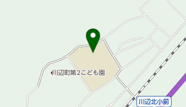 川辺町立川辺北小学校の地図画像