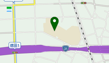 岐南町立西小学校の地図画像