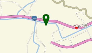 白川町立佐見小学校の地図画像