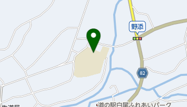 郡上市立牛道小学校の地図画像