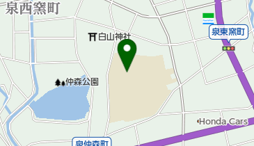 土岐市立泉小学校の地図画像