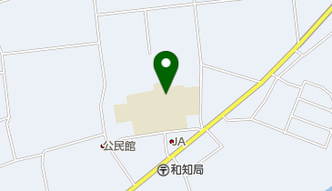 八百津町立和知小学校の地図画像