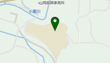恵那市立山岡小学校の地図画像