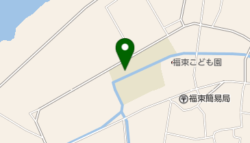 輪之内町立福束小学校の地図画像