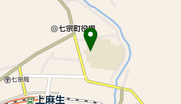 七宗町立上麻生小学校の地図画像