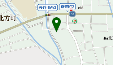 北方幼稚園の地図画像