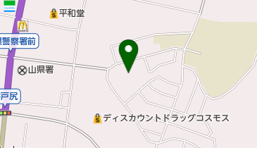 はなぞの北幼稚園の地図画像
