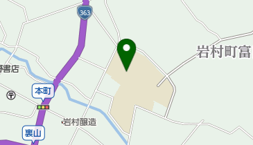 岐阜県立恵那特別支援学校の地図画像