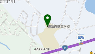東濃自動車学校の地図画像