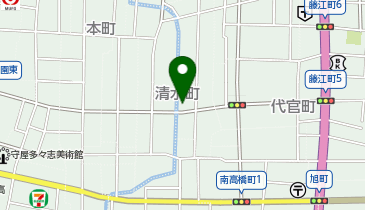 ヴィジョンネクスト情報デザイン専門学校の地図画像