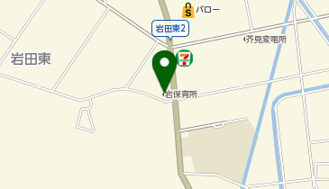 岩保育所の地図画像