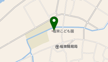 輪之内町立福束こども園の地図画像