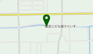 認定こども園うぐいすの地図画像