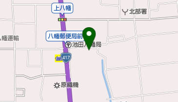 みどりの森八幡こども園の地図画像