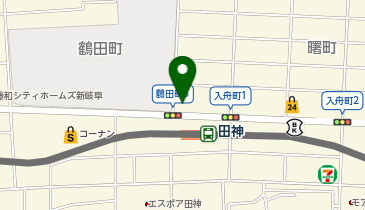 かぐや第一こども園の地図画像