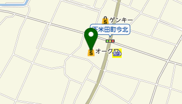 オークワ美濃加茂店の地図画像